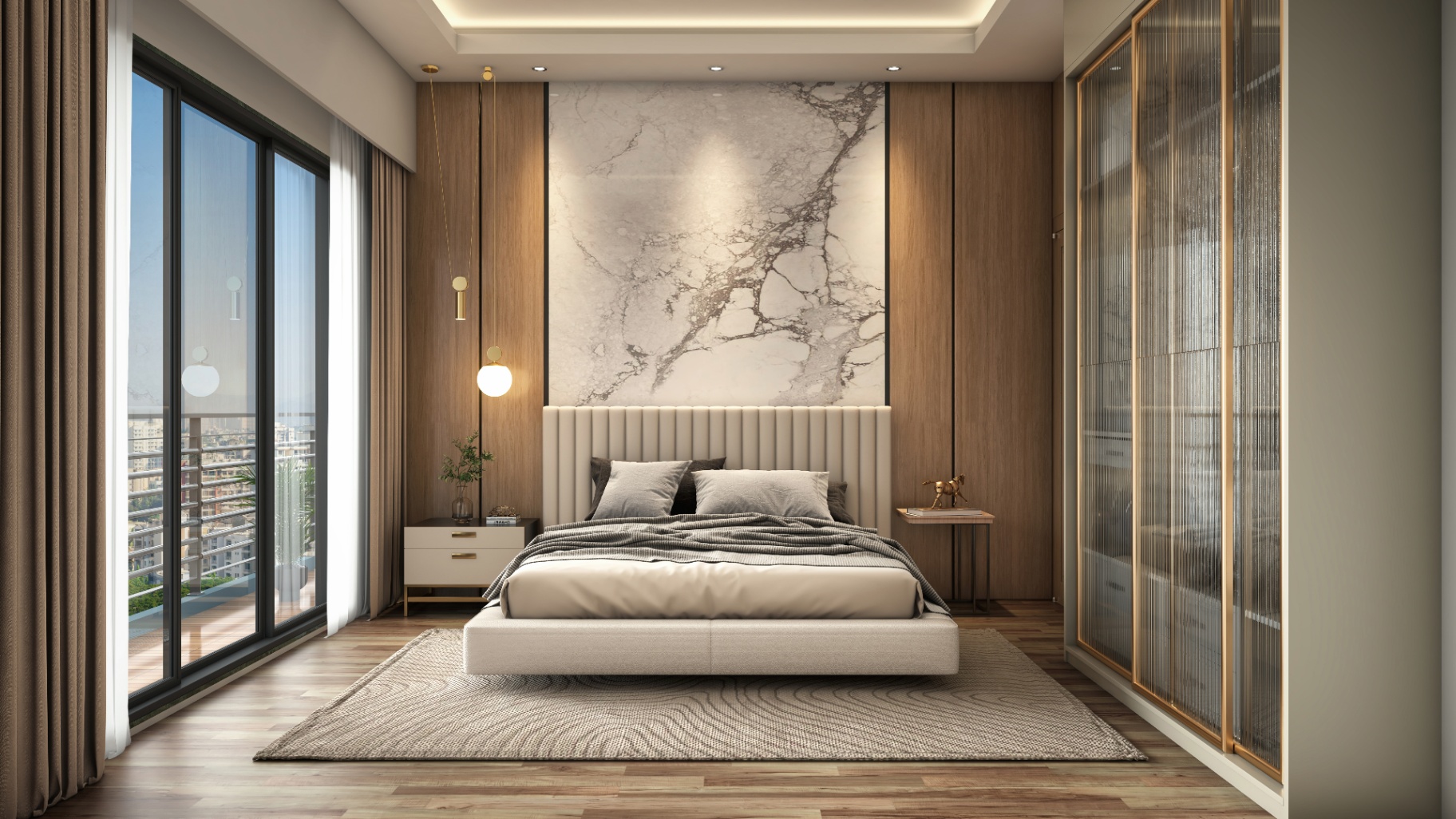 Master bedroom - Yashwant Avenue 2